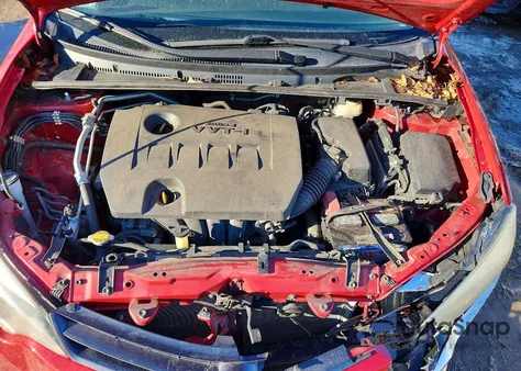 2016 Toyota Corolla L из США, поврежденный, VIN 2T1BURHE1GC558196